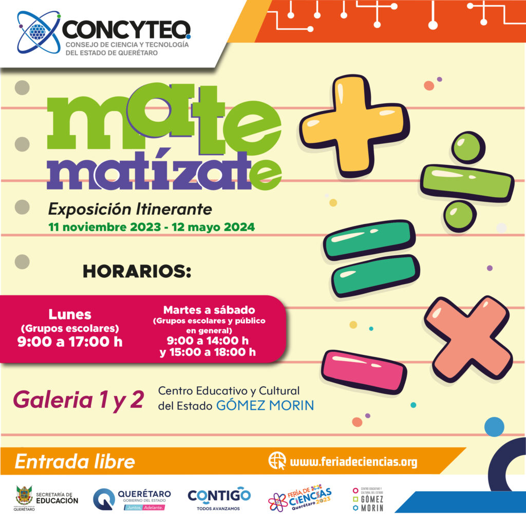 Exposición Itinerante MATEMATIZATE